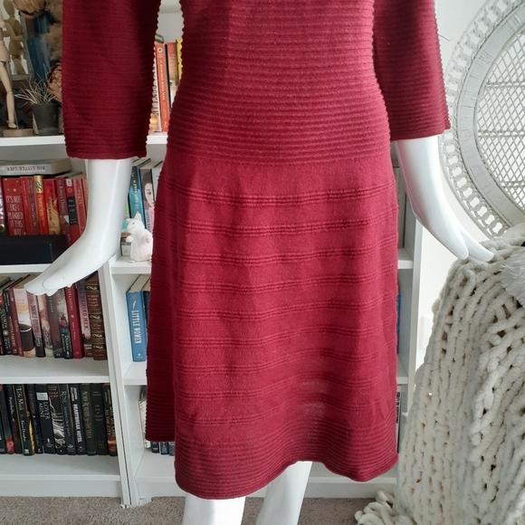 BB Dakota knitted red dress - Picture 4 of 9